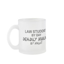 Law Student Deadly Ninja Mug