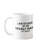 Law Student Deadly Ninja mugs