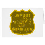 Law Student Drinking League Cards
