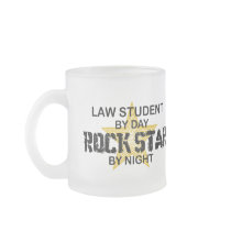 Law Student Rock Star Coffee Mugs