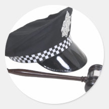LawAndOrder100409 Round Stickers