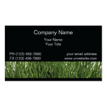 Lawn Business Cards