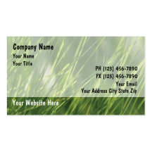 Lawn Business Cards
