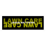Lawn Care Business Card