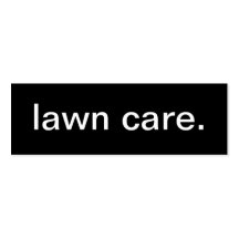 Lawn Care Business Card