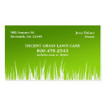 Lawn Care Business Cards
