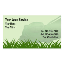Lawn Care Business Cards