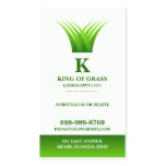 Lawn Care Grass Logo Business card