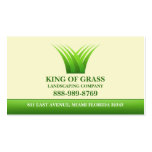 Lawn Care Grass Logo Business card