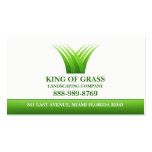 Lawn Care Grass Logo Business card