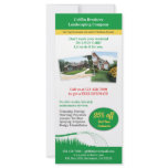 Lawn Care Rack Card