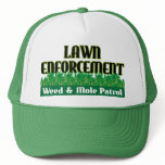 Lawn Enforcement Trucker Hats