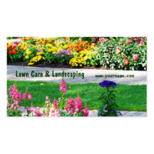 Lawn & Landscaping Business Card