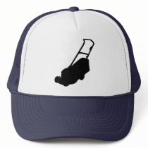 Lawn mower hat