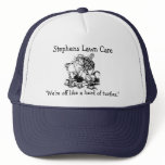 lawn mower man, Stephens Lawn Care... - Customized hats