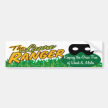 Lawn Ranger Bumper Stickers