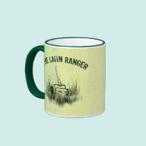 Lawn Ranger mugs