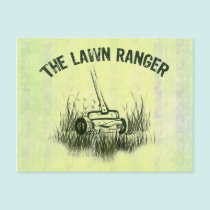 Lawn Ranger postcards