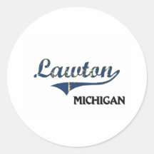 Lawton Michigan City Classic Sticker