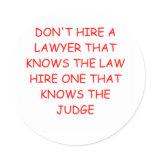 LAWYER and the judge