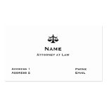 Lawyer business card 1