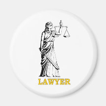 LAWYER FRIDGE MAGNETS