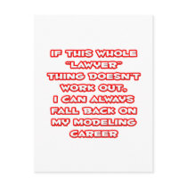 Lawyer Humour ... Modelling Career