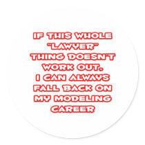 Lawyer Humour ... Modelling Career
