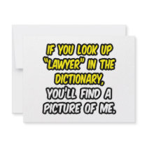 Lawyer In Dictionary...My Picture