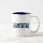 Lawyer made of Elements Mug