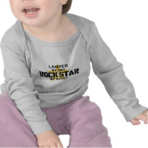 Lawyer Rock Star by Night T-shirt