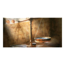 Lawyer - Scale - Balanced law Picture Card