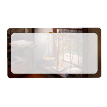 Lawyer - Scales of Justice Custom Shipping Labels