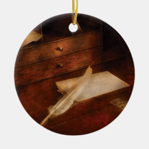 Lawyer - The Writers Desk Christmas Tree Ornament