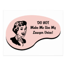 Lawyer Voice Postcards