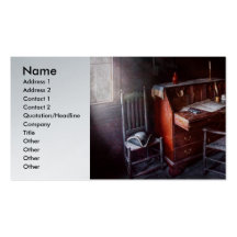 Lawyer - Writer - Where law began Business Card Template