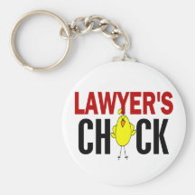 Lawyer's Chick Keychain