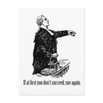 Lawyers - If at first you don't succeed, sue again