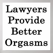 Lawyers Provide Better Orgasms