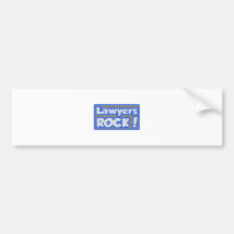 Lawyers Rock! Bumper Stickers