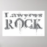 Lawyers Rock Poster