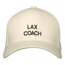 Lax Coach Hat Embroidered Hats