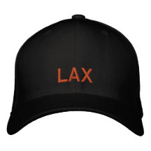 LAX Hat Embroidered Baseball Cap