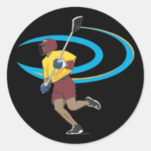 LAX Player Stickers