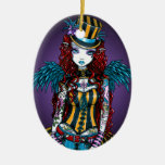 "Layla" Steampunk Circus Tattoo Sideshow Ornament