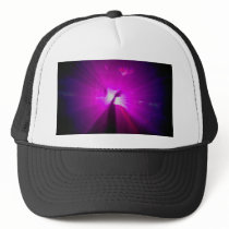 Lazerz Purple Mesh Hats
