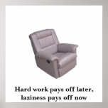 Laziness poster posters