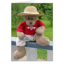 Lazy Bear Days Card