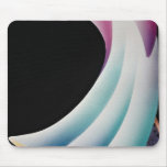 Lazy blue mouse pad