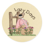 Lazy Days Sticker
